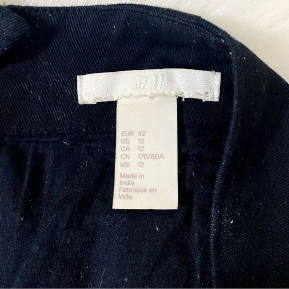 H&M tribal skirt brown and black beaded - Picture 5 of 6